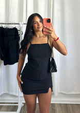 Load image into Gallery viewer, BLACK SKORT + TOP SET
