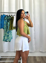 Load image into Gallery viewer, GREEN HALTER-NECK TOP
