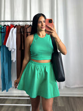 Load image into Gallery viewer, PALM SKIRT + TOP SET
