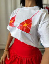 Load image into Gallery viewer, RED BUBBLE SKIRT
