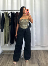 Load image into Gallery viewer, PRINTED CORSET TOP
