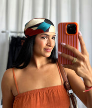 Load image into Gallery viewer, FLORAL SATIN BANDANA
