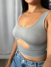 Load image into Gallery viewer, GREY BASIC TOP
