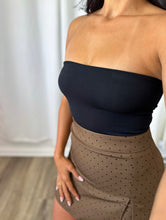 Load image into Gallery viewer, BLACK TUBE BODYSUIT
