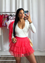 Load image into Gallery viewer, CORAL MESH SKIRT /TOP
