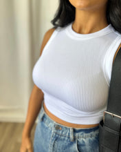 Load image into Gallery viewer, WHITE BASIC TOP
