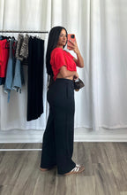 Load image into Gallery viewer, BLACK COMFY PANTS

