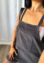 Load image into Gallery viewer, DARK GREY ROMPER
