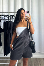 Load image into Gallery viewer, DARK GREY ROMPER
