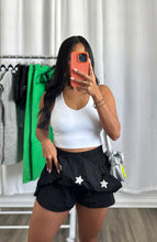 Load image into Gallery viewer, STAR BLACK SKORT
