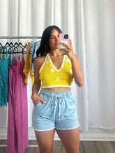 Load image into Gallery viewer, FLORAL YELLOW TOP
