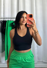 Load image into Gallery viewer, BLACK SPORT BRA
