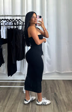 Load image into Gallery viewer, BLACK TUBE DRESS

