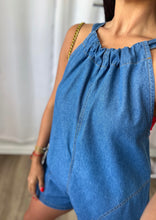 Load image into Gallery viewer, DENIM ROMPER
