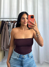 Load image into Gallery viewer, CHOCOLATE TUBE TOP
