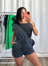 Load image into Gallery viewer, BLACK ROMPER
