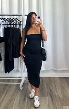 Load image into Gallery viewer, BLACK TUBE DRESS
