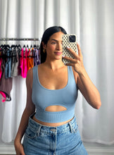 Load image into Gallery viewer, BLUE BASIC TOP
