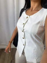 Load image into Gallery viewer, IVORY VEST TOP
