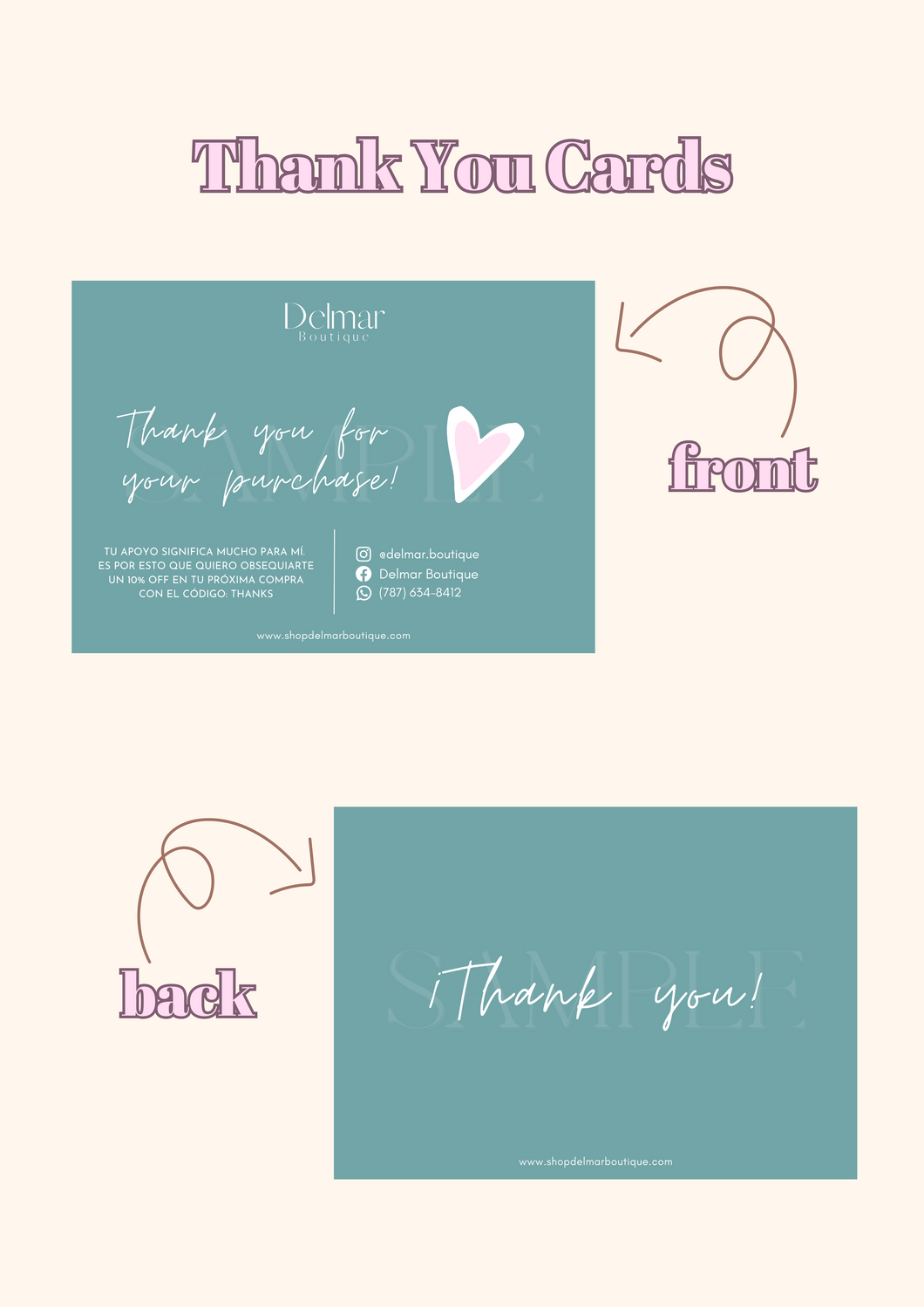 Thank You Card - Digital Art Only