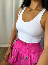 Load image into Gallery viewer, WHITE SPORT BRA
