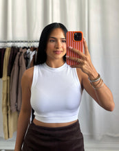 Load image into Gallery viewer, WHITE BASIC TOP
