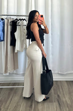 Load image into Gallery viewer, BEIGE HIGH WAISTED PANTS
