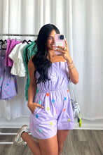 Load image into Gallery viewer, LILAC STAR ROMPER
