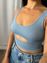 Load image into Gallery viewer, BLUE BASIC TOP
