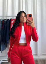 Load image into Gallery viewer, RED PANTS + JACKET SET
