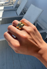 Load image into Gallery viewer, &quot;DOUBLE RING&quot; GOLD RING
