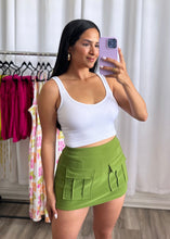 Load image into Gallery viewer, &quot;PALM&quot; CARGO SKIRT
