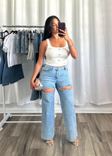 Load image into Gallery viewer, RHINESTONES JEANS
