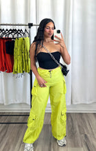 Load image into Gallery viewer, &quot;URBAN&quot; NEON CARGO PANTS
