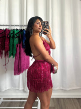 Load image into Gallery viewer, FUCHSIA SKIRT SET
