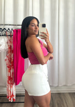 Load image into Gallery viewer, &quot;POSITANO&quot; WHITE SKORT
