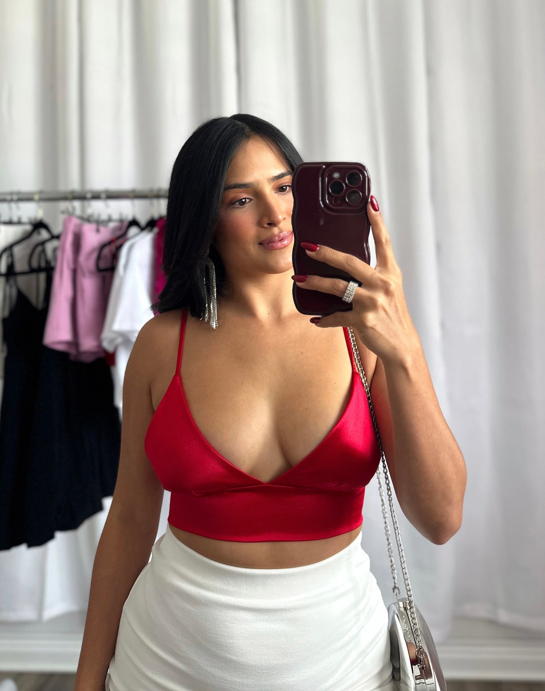 VALENTINE'S RED TOP