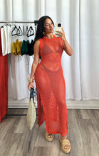 Load image into Gallery viewer, &quot;SUNSET&quot; CROCHET DRESS
