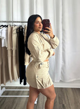 Load image into Gallery viewer, SKIRT AND JACKET NUDE SET
