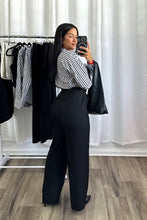 Load image into Gallery viewer, BLACK HIGH WAISTED PANTS
