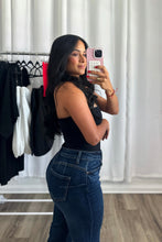 Load image into Gallery viewer, BLACK TUBE BODYSUIT
