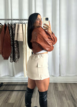 Load image into Gallery viewer, &quot;NUDE CARGO SKORT&quot;
