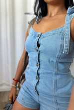Load image into Gallery viewer, DENIM ROMPER
