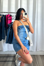 Load image into Gallery viewer, &quot;COMFY&quot; DENIM DRESS
