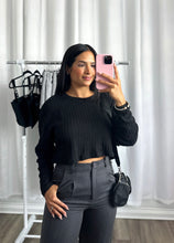 Load image into Gallery viewer, BLACK SWEATER

