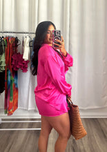 Load image into Gallery viewer, FUCHSIA SHORTS SET
