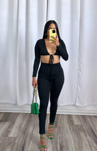 Load image into Gallery viewer, &quot;AMELIA&quot; BLACK JUMPSUIT
