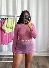 Load image into Gallery viewer, PINK COVER-UP DRESS
