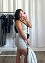 Load image into Gallery viewer, GREY BASIC DRESS
