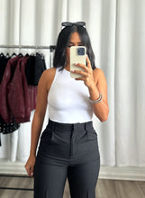 Load image into Gallery viewer, &quot;HIGH WAISTED&quot; BLACK PANTS
